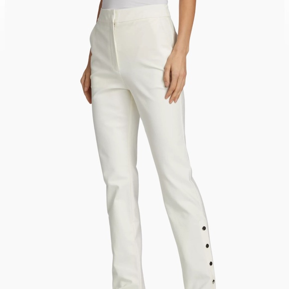 Derek Lam 10 Crosby Tesse Snap-Leg Flared Pants - Picture 10 of 17